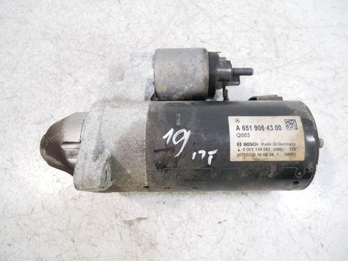 Démarreur pour Mercedes 2,2 CDI 651.950 OM651 A6519064300