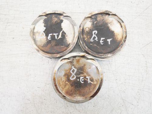 3x pistons pour Dacia Renault Sandero 1,0 H4D470 H4D N574A