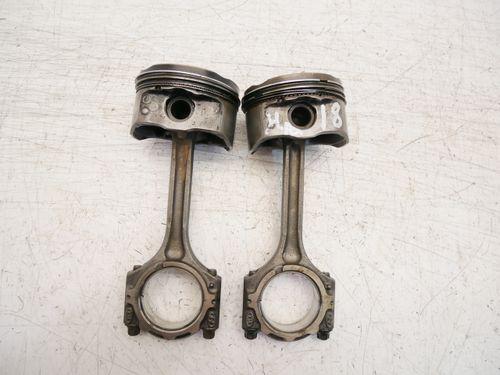 2x pistons de bielle pour Hyundai Kia i10 i20 Rio 1,2 G4LA 25UBV