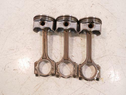 3x pistons de bielle pour Kia Rio IV Stonic YB 1,4 CVVT LPG G4LC DSFM4F50
