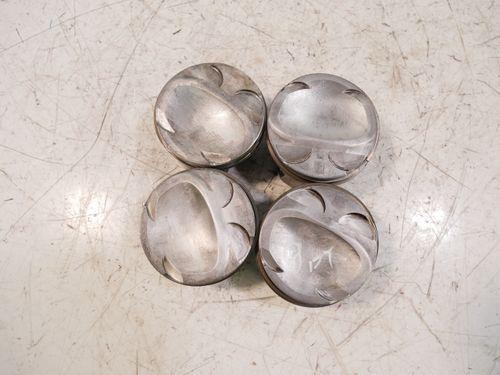 4x pistons pour Nissan Qashqai J11 1,2 DIG-T HRA2 HRA2DDT 72L71