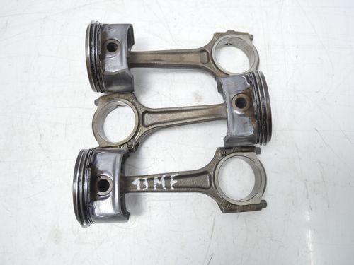 3x pistons de bielle pour Opel Corsa D L08 1,0 A10XEP