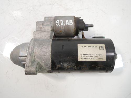 Démarreur pour Mercedes Classe C 2,2 CDI OM651.911 651.911 OM651 A6519062800