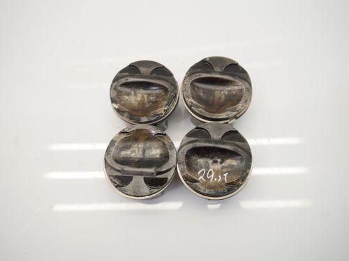 4x pistons pour Nissan Qashqai Juke Pulsar 1,2 DIG-T HRA2DDT HRA2 H5FT 68111