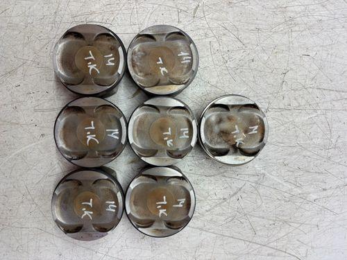 7x Pistons Pour Porsche Cayenne S 4,5 V8 Essence M48.00 M48 48.00 94810303134