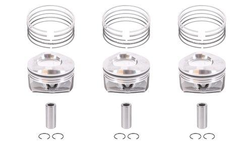 3x piston surdimensionné +0,25 droite Mercedes CLS C219 350 CGI 3,5 M272 272.985 NEUF