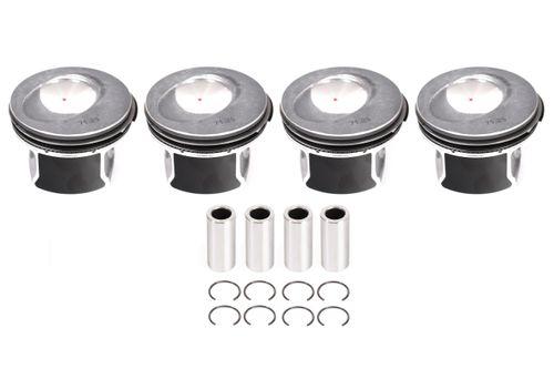 4x pistons surdimensionnés 0,25mm Audi Seat Skoda VW A1 A2 1,2 TSI TFSI CBZ NEUF