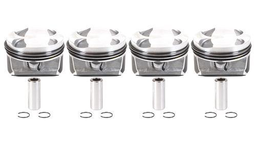 4x pistons 0.25mm surdimensionnés Peugeot 2008 207 1,6 VTi 5FK EP6CB 11257589348 NEUF