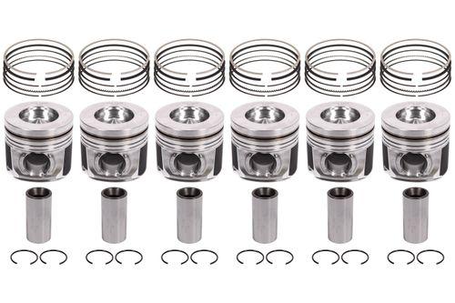 6x pistons STD 84mm BMW Série 3 F30 F80 E90 F34 F31 330 d 3,0 N57D30A 11257805329 NEUF