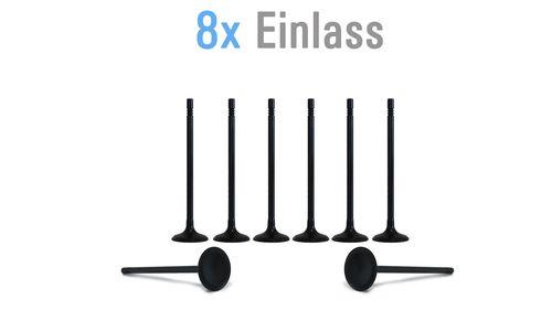 8x valves d'admission Opel Astra K B16 1,4 Turbo B14XFL 12636317 642101 NEW