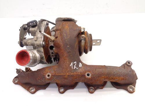 Turbocompresseur pour Ford Focus III MK3 2,0 TDCi Diesel T7DB 9807873180