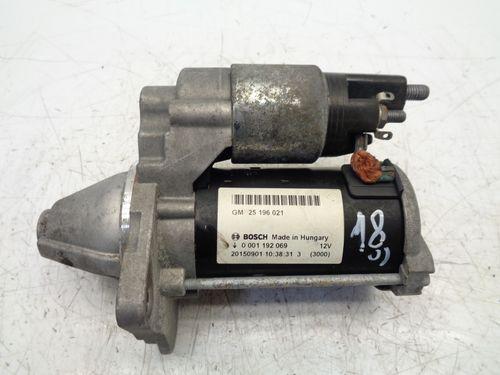 Anlasser Starter pour Opel Astra J 1,4 Benzin A14XER 25196021