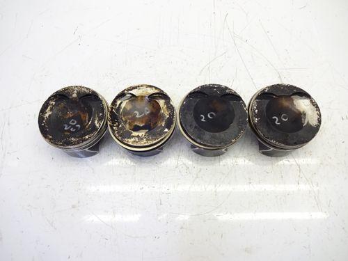 4x pistons pour Audi A1 S1 8X 2,0 TFSI essence Quattro CWZ CWZA 82L166