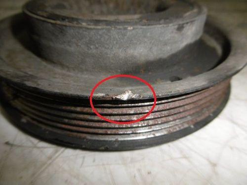 Poulie pour Nissan Opel Renault Interstar Movano Master 2,2 dCi DTI G9T722