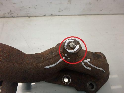 Collecteur d'échappement Chrysler Dodge Jeep 4 IV RG Nitro Cherokee 2,8 Diesel R2816C ENR