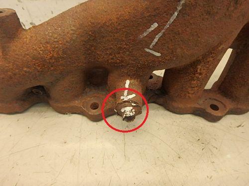 Collecteur d'échappement Chrysler Dodge Jeep 4 IV RG Nitro Cherokee 2,8 Diesel R2816C ENR