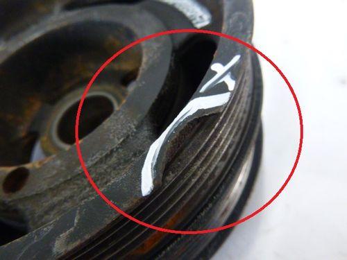 Poulie Ford C-Max Focus DA 1,6 essence HWDA 4M5G68321ZA