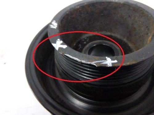 Poulie Ford Focus DA DBW DNW DF 1,6 100 CV FYDB 2S6G-6B321-AA