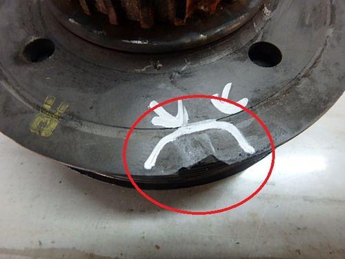 Riemenscheibe VW Audi Skoda Ibiza Toledo Leon Bora 1,9 TDI AGR 038105243