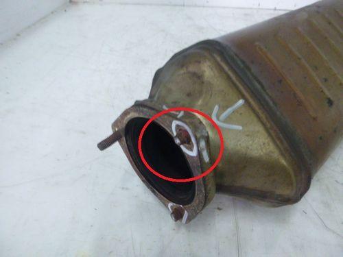 Catalyseur Audi A8 4E 4,2 TDI Diesel BVN 4E0131701DO endommagé