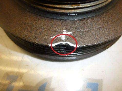 Riemenscheibe Rover 25 RF 45 RT Streetwise 1,4 Benzin 14K4F