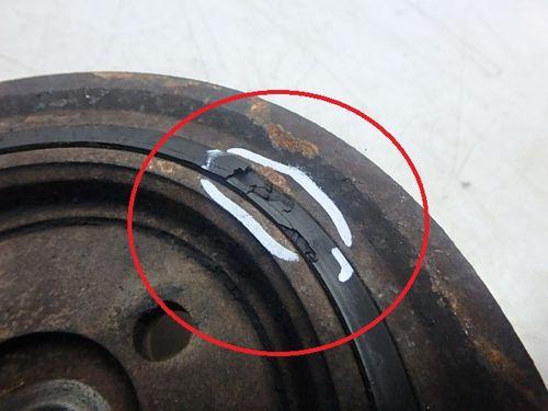 Poulie Ford C-Max DM Focus 2 DA 1,8 TDCi 85 KW KKDA 4M5Q-6B319-BA