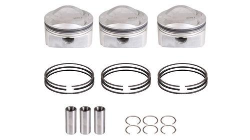 3x piston STD 84,5mm droite 1-3 Audi A4 3,2 FSI V6 quattro AUK 06E107066CK NEUF