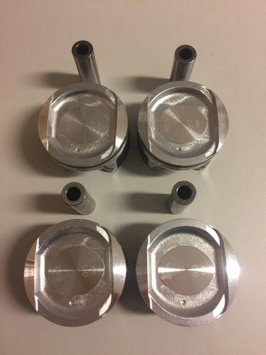 4x jeu de pistons pour Nissan Note E11 NV200 Tiida 1,6 16V 160 SR HR16 HR16DE NEUF