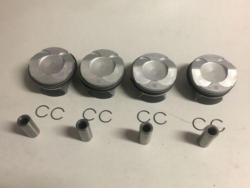 4x pistons BMW F10 F20 F30 2.0 i N20B20A 11257640166 NEW