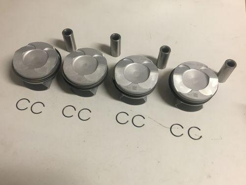 4x pistons BMW F10 F20 F30 2.0 i N20B20A 11257640166 NEW