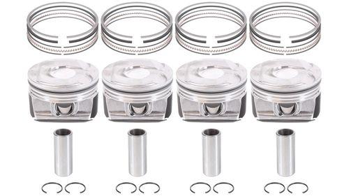 4x piston surdimensionné +0,25mm 77,25mm Mini R56 R57 Cooper S 1,6 N14 N14B16A NEUF