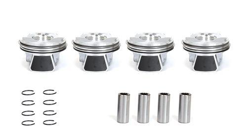 4x pistons surdimensionnés +0,25mm Peugeot BMW Citroen Mini 1,6 THP N13B16A NEUF